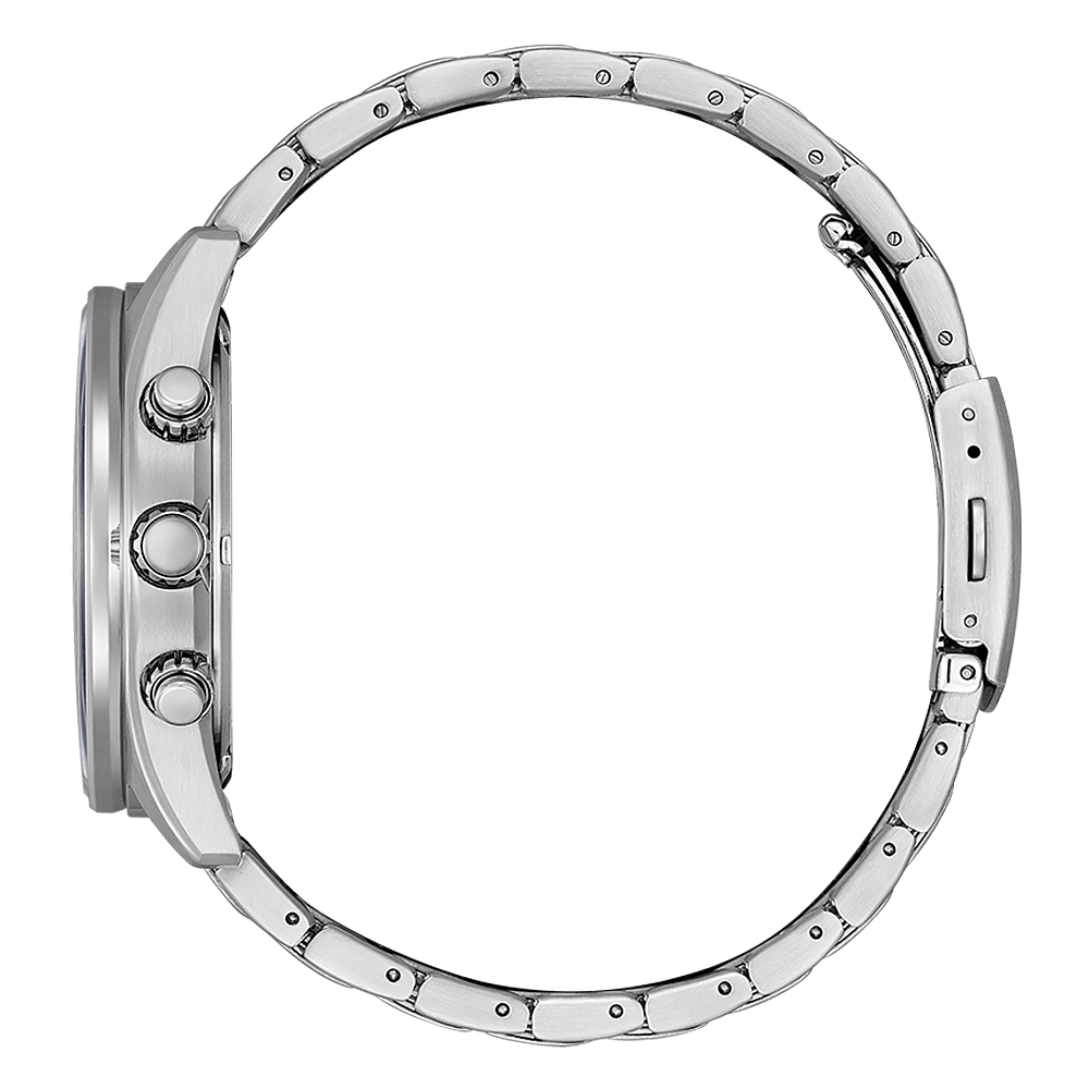CITIZEN 星辰 軍風飛行錶 光動能三眼計時手錶 CA0770-72X, , large
