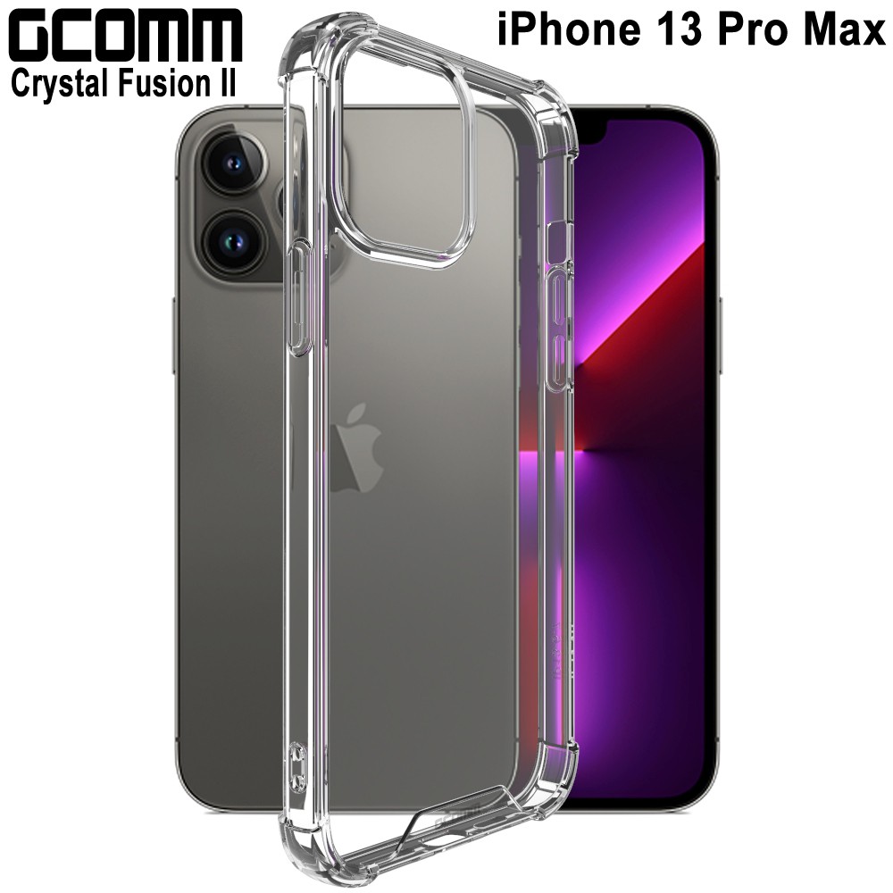 GCOMM iPhone 13 Pro Max 透明軍規防摔殼 Crystal Fusion II, , large