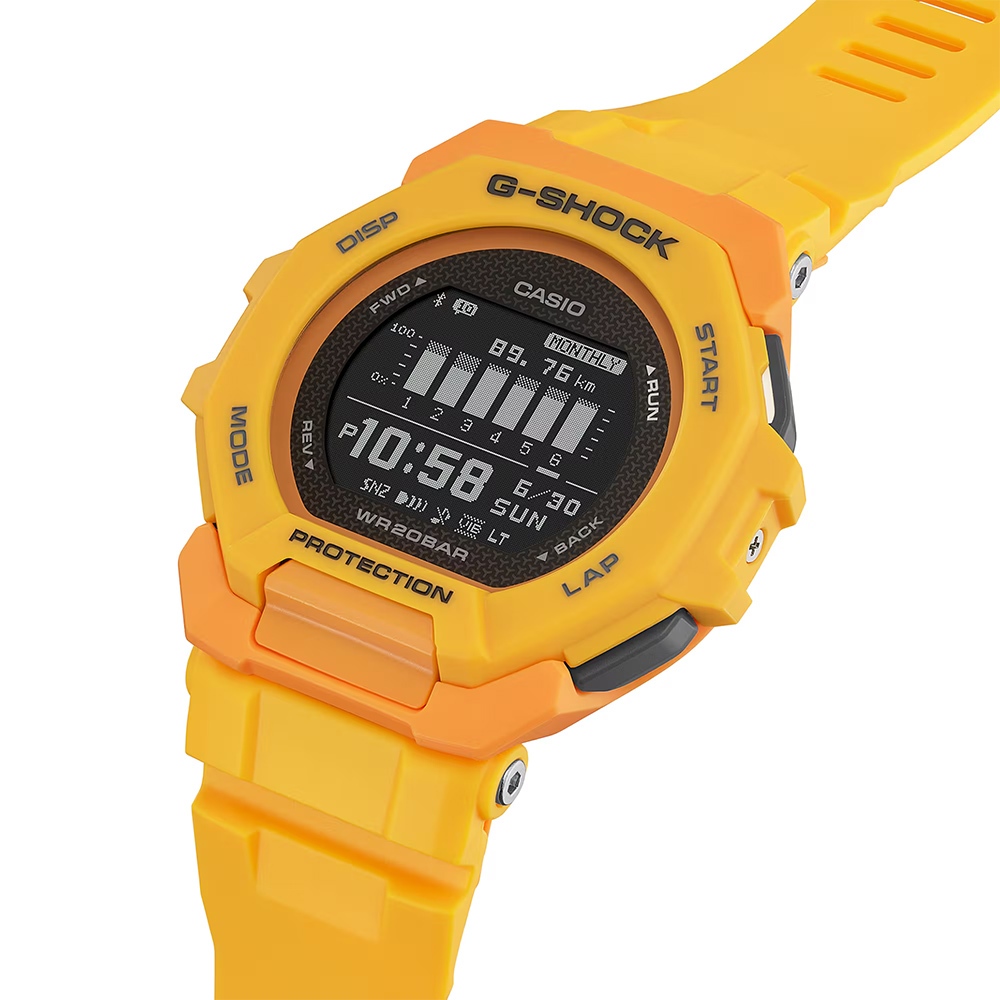 CASIO 卡西歐 G-SHOCK G-SQUAD 訓練計畫 GPS多功能運動藍芽手錶 GBD-300-9, , large