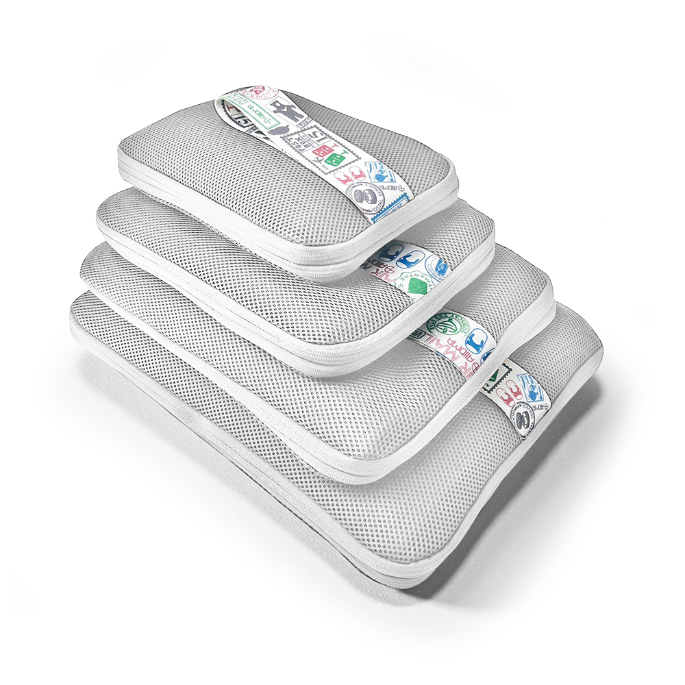 【Alldma鷗德馬】S/M/L/XL 舒壓袋(四入)-白色, 白色, large