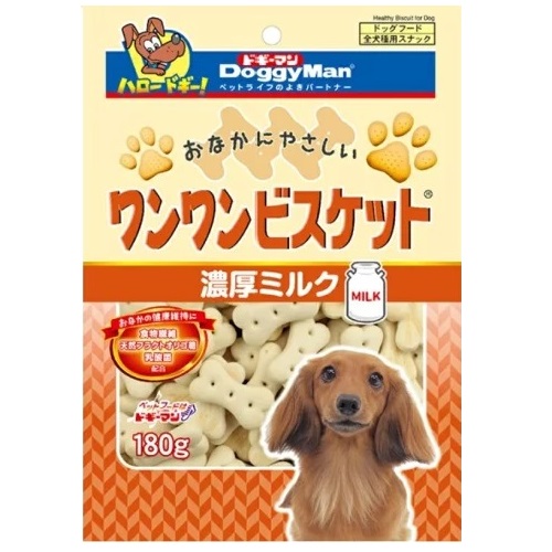 82288 Bowwow Biscuit with Rich Milk 180g, , large