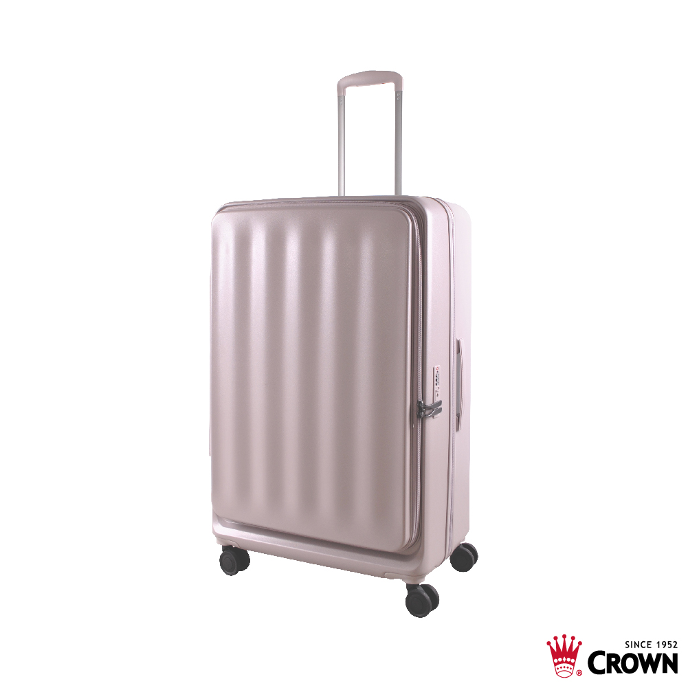 【CROWN】Airstride 28吋擴充登機箱-霧粉, , large