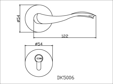 SEPARATE LOCK, 35-50MM, , large