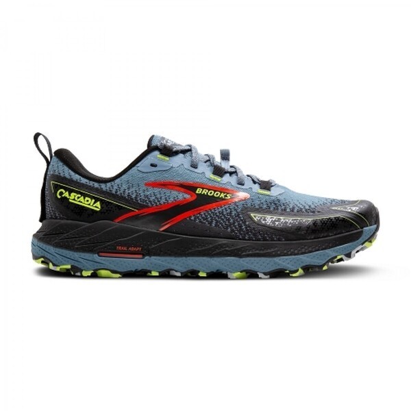 Brooks Cascadia 18 男 慢跑鞋 運動 路跑 避震緩衝象限 穩定 藍黑 [1104262E004], , large