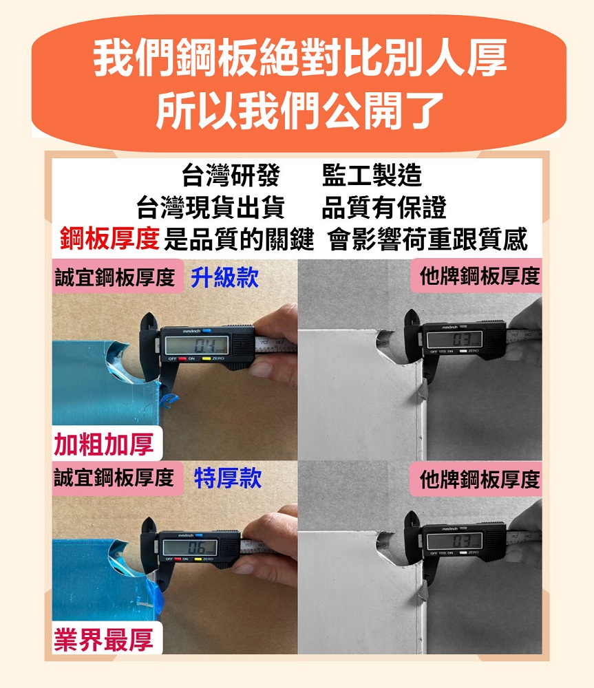 【誠宜居家】60x40x120公分【 特厚款鋼板加粗加厚80%】(四層不鏽鋼置物架)-加強底部橫梁 收納架 不鏽鋼置物架 不銹鋼置物架 廚房不銹鋼置物架 置物架 家電架 廚房架 架子, , large