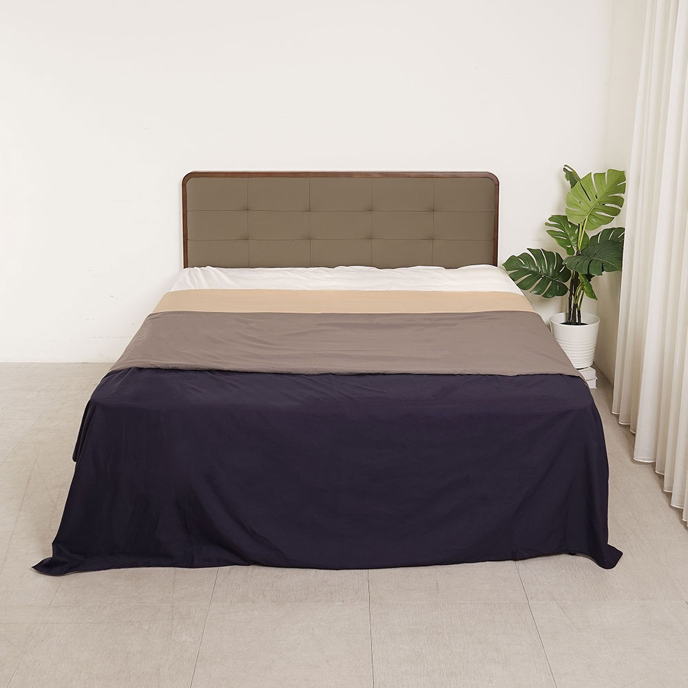 【Homelike】喜家居雙人5尺掀床組-胡桃色(2531), , large