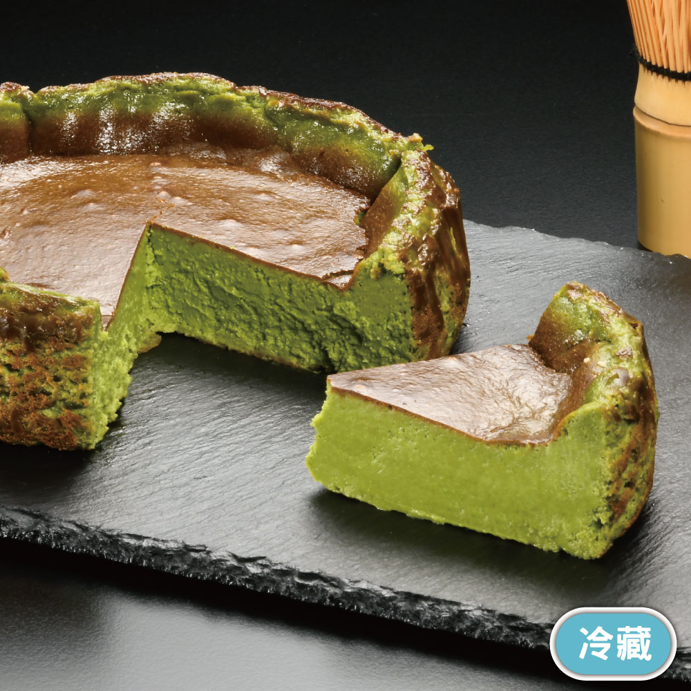 【Yannick 】 Matcha Basque Burnt Cheesecake, , large
