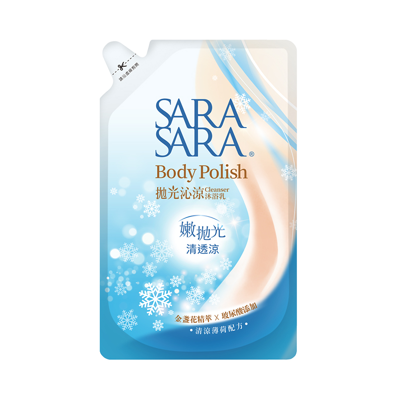 SARA SARA BODY POLISH CLEANSER(COOLING)