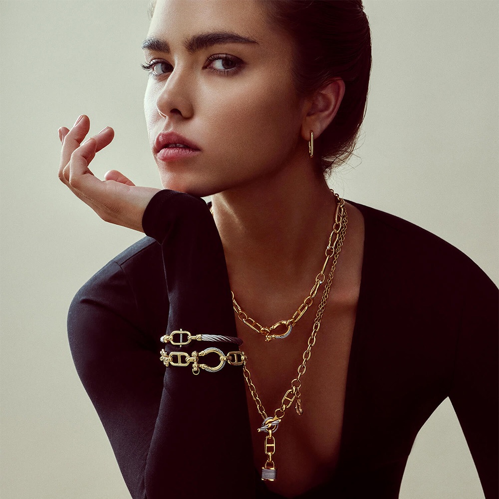 CHARRIOL 夏利豪 St. Tropez 海洋風情手鍊 06-401-1272-0, , large