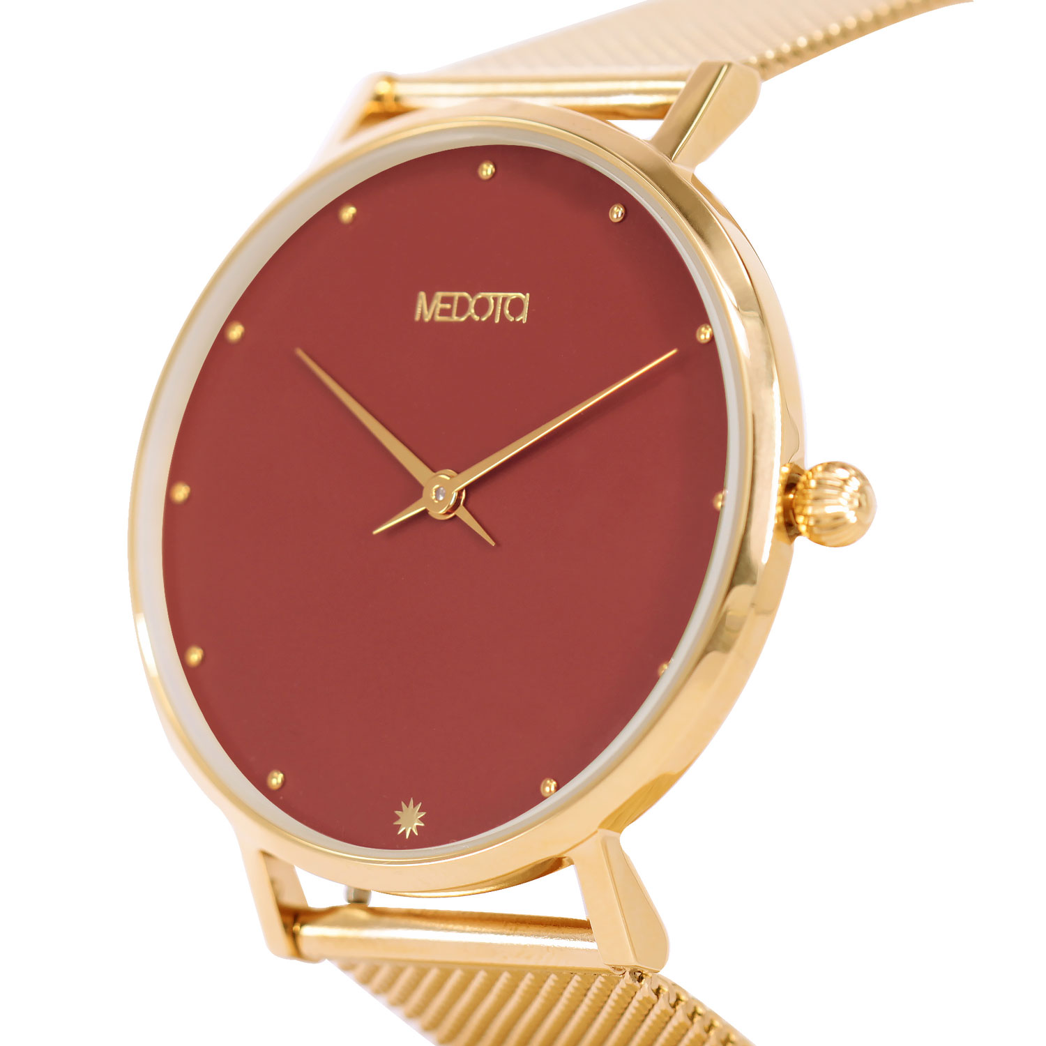 [MEDOTA] CHICA minimalist color collection ladies watch-Red / CH-9404, , large