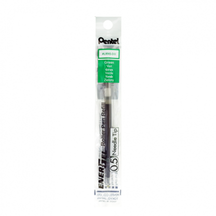 【 Pentel 飛龍 】 極速鋼珠筆芯 (針芯筆頭) 0.5mm 12支/盒 LRN5   -  多款可選, , large