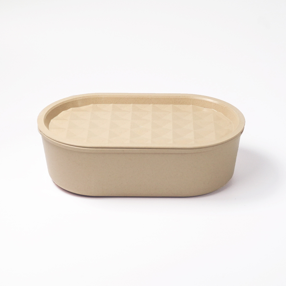 re-ing Bamboo Fibre Lunch Box-L-Beige, , large