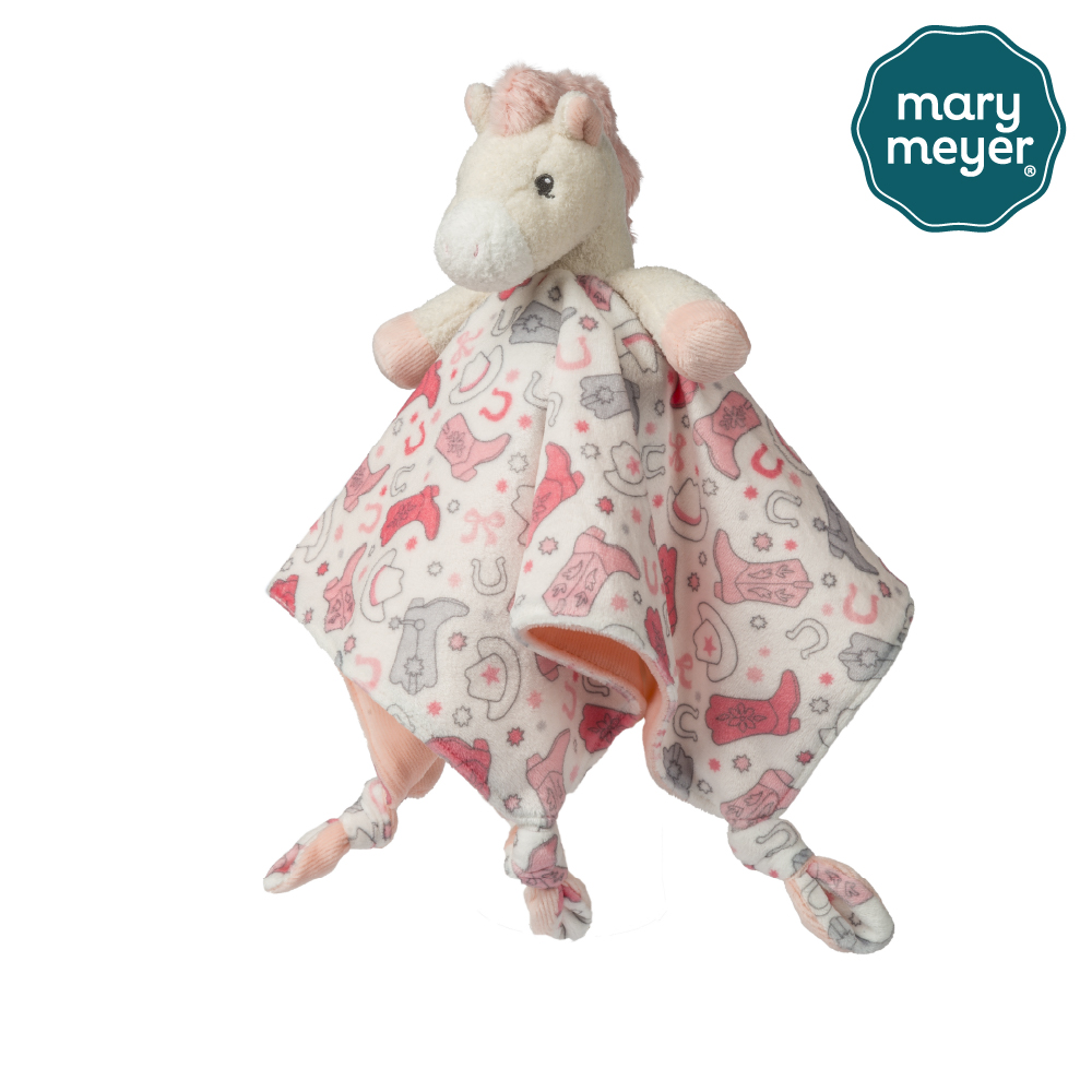 【MaryMeyer】柔軟安撫巾-甜粉牛仔馬