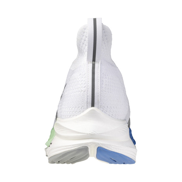 Mizuno Mizuno Neo 男 慢跑鞋 路跑 襪套 緩衝 白灰 [J1GC258601], , large