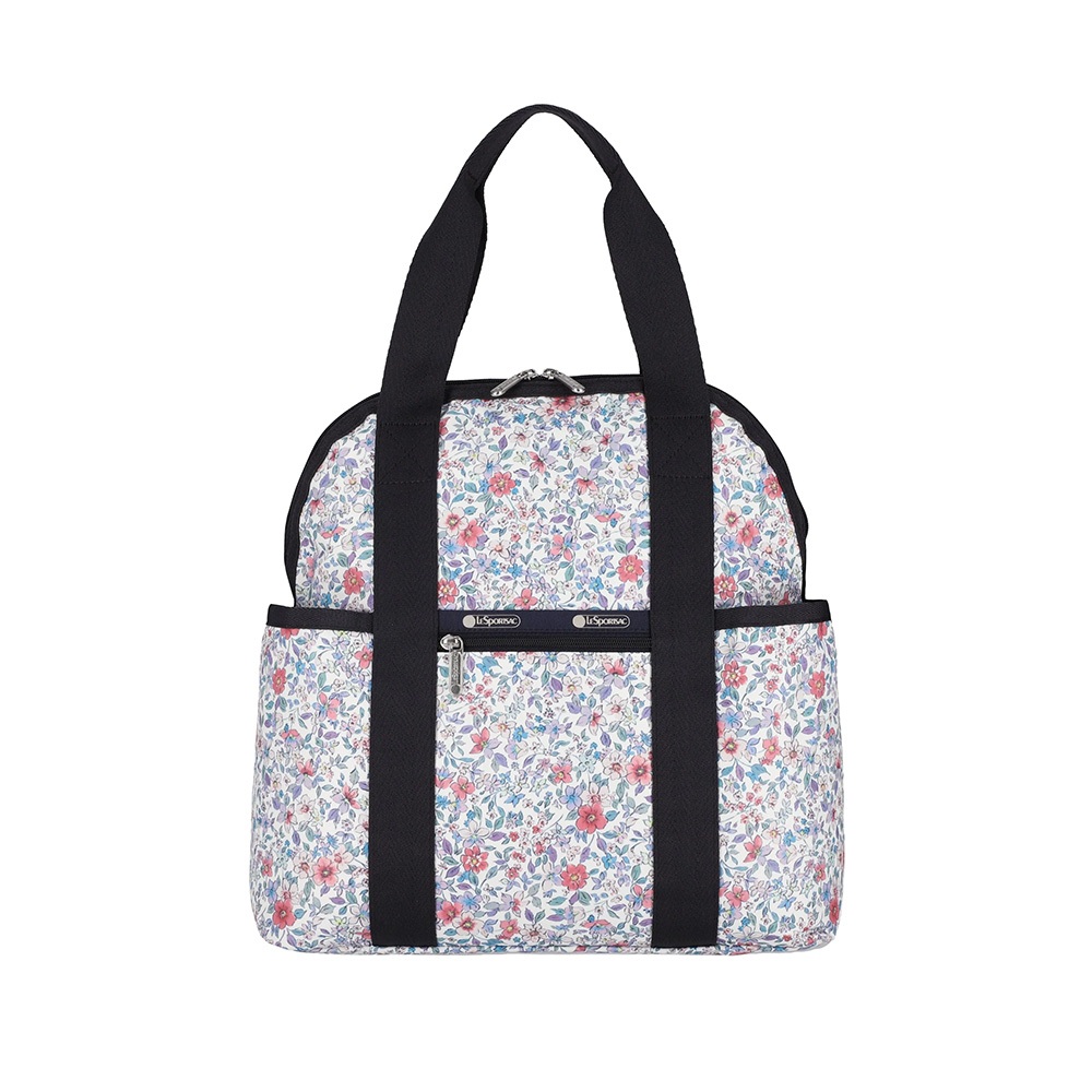 |快速出貨|Lesportsac Double Trouble Backpack 手提兩用後背包媽媽包 - 織錦花語, , large