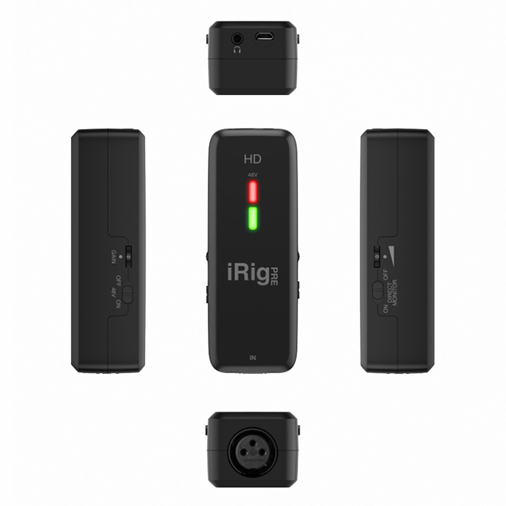 IK Multimedia iRig Pre HD 麥克風行動錄音介面【敦煌樂器】, , large