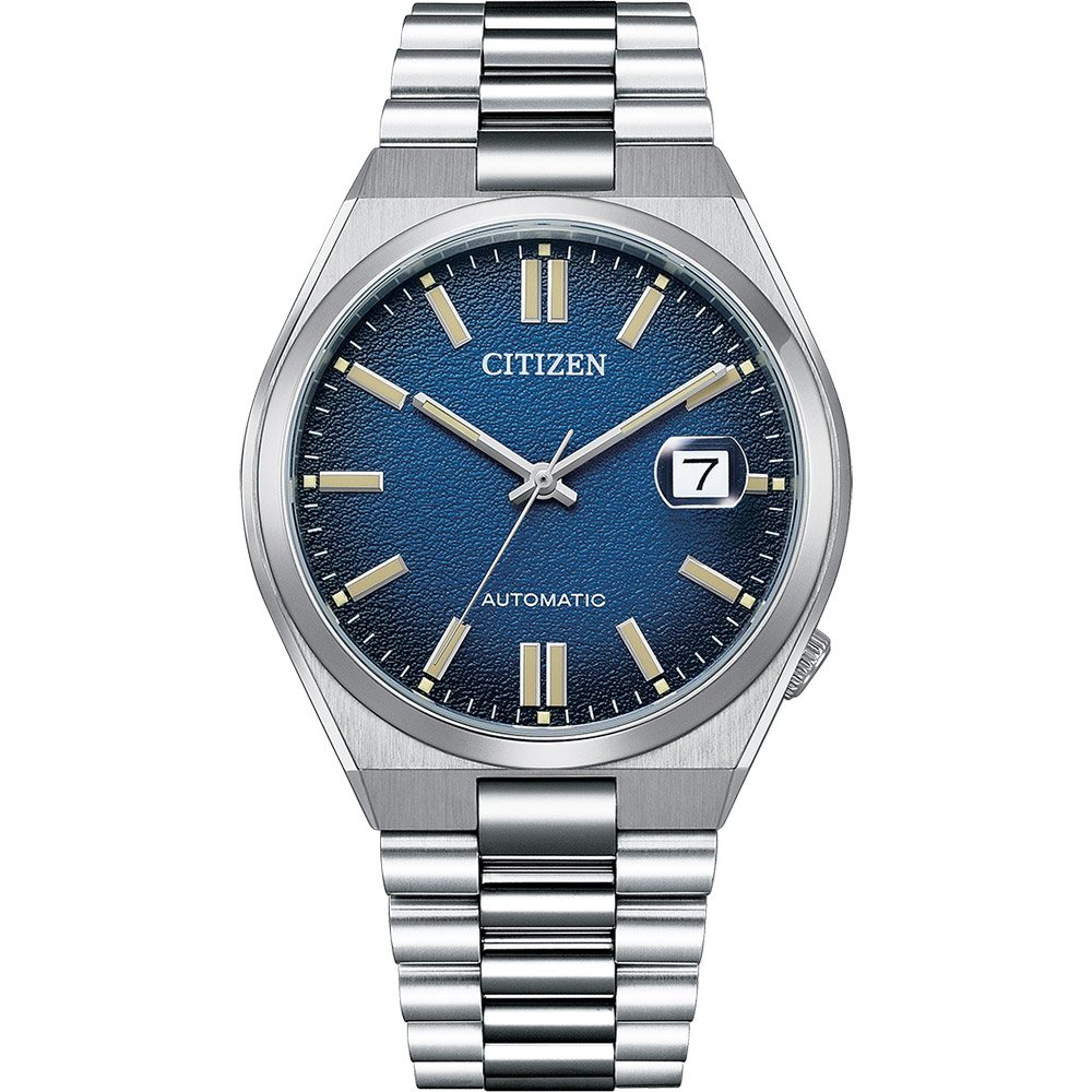 CITIZEN 星辰 漸層海洋藍 青春撞色機械錶 NJ0151-88L, , large