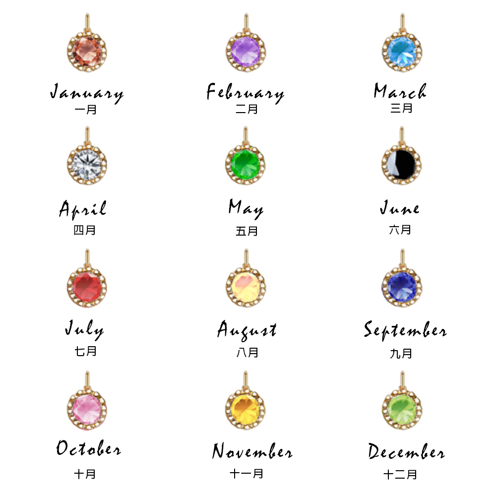 【TLH】黃金墜編織手鍊 純金999 多選 招財貓幸運紅繩&times;誕生石 約重0.02錢&plusmn;0.01, , large