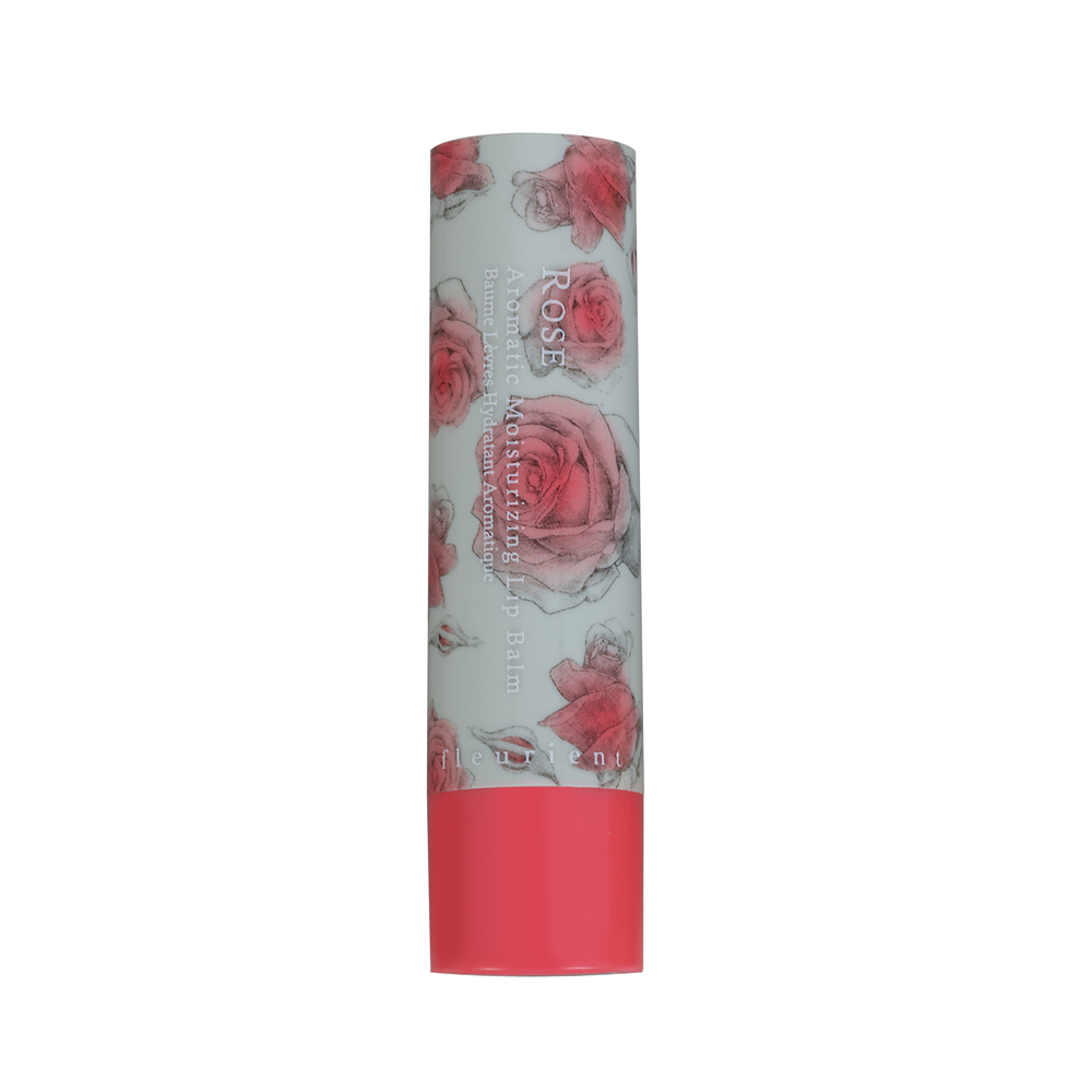 Fleurient Aromatic Moisturizing Lip Balm- Rose (colorless and lightly scented), , large