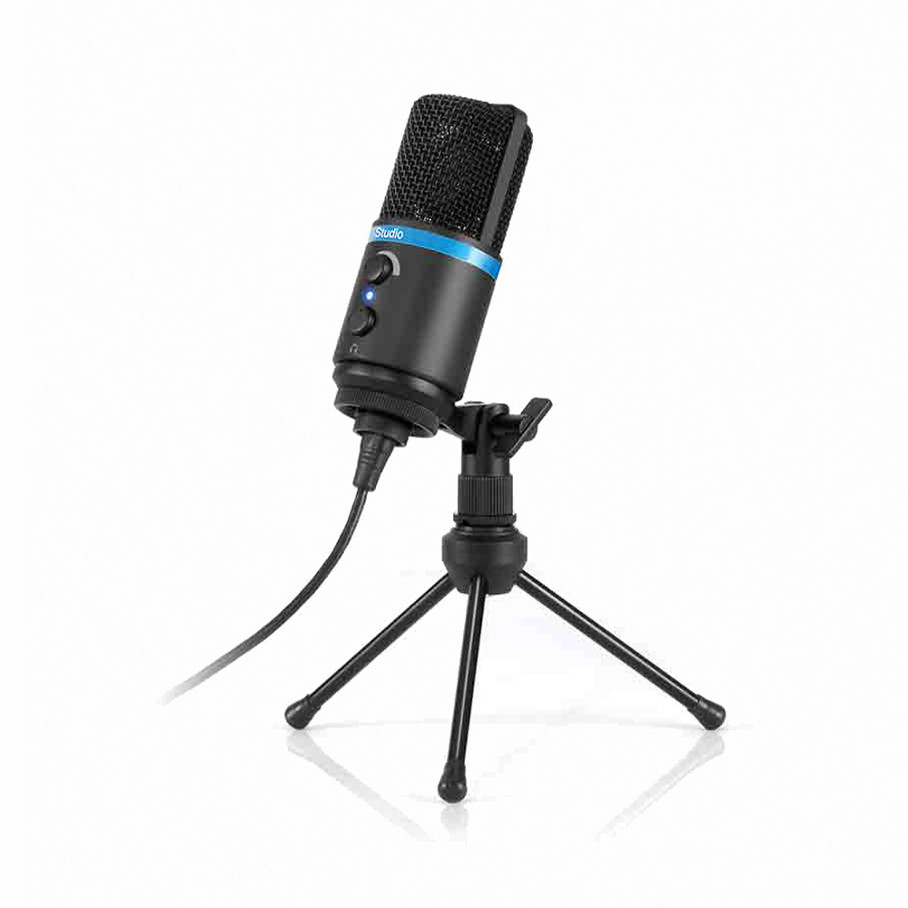 IK Multimedia iRig Mic Studio Black 專業電容麥克風 黑色【敦煌樂器】, , large