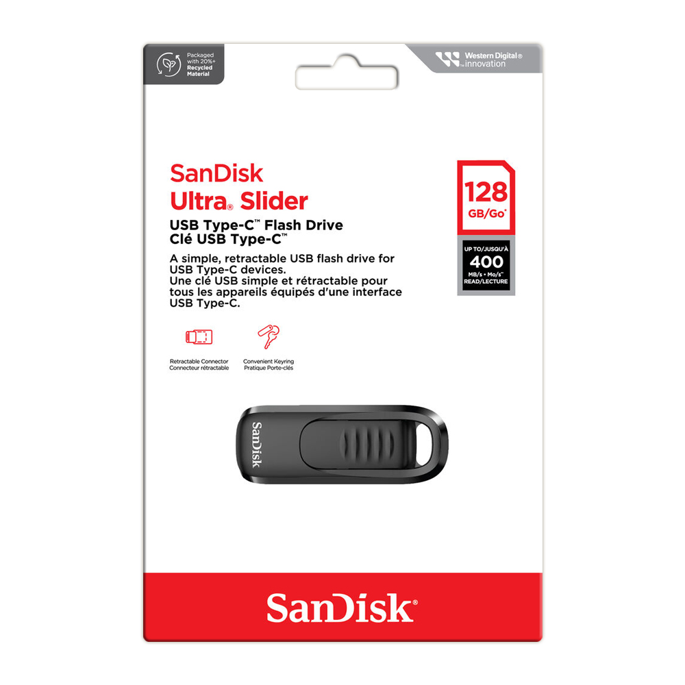 【SanDisk】Ultra Slider CZ480 128G USB Type-C 隨身碟, , large