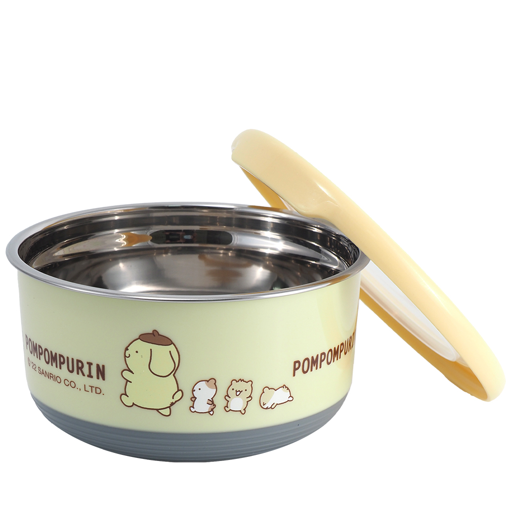 布丁狗304不鏽鋼圓形保鮮餐碗-大-3入, , large