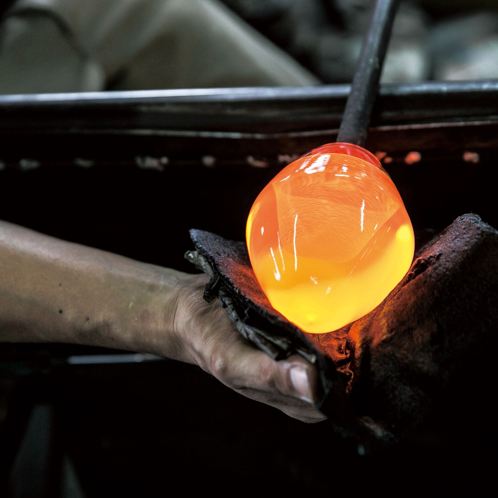 日本津輕 手作貓頭鷹 琉璃藝品 (共四款) 金益合玻璃器皿, , large