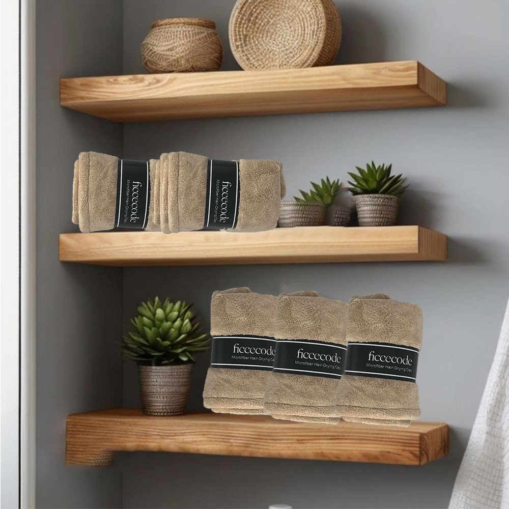 Microfiber Hair-Drying Cap, , large