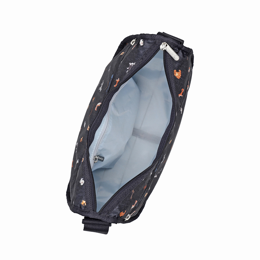 Lesportsac Classic Hobo 經典斜背包 側背包 旅用通勤包 送禮 禮物 推薦 女包(像素小狗), , large