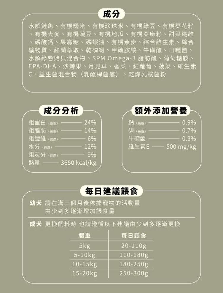 【拉拉寵物小舖】心寵 狗飼料 全齡犬水解鮭魚【皮毛保健】2公斤 水解蛋白飼料 無穀 有機食譜, , large