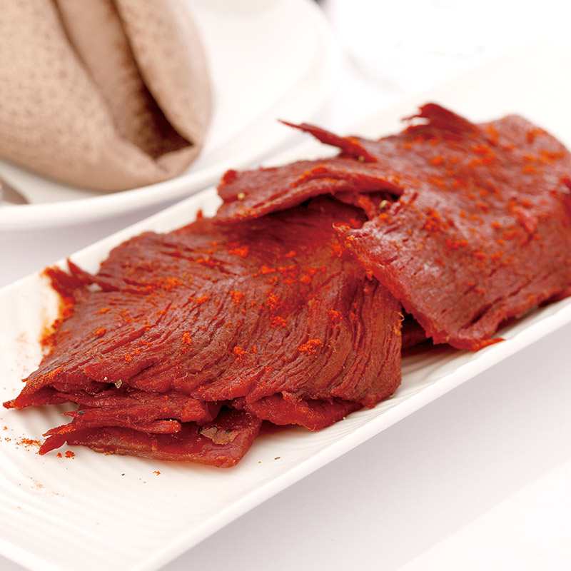 Magic spicy beef jerky