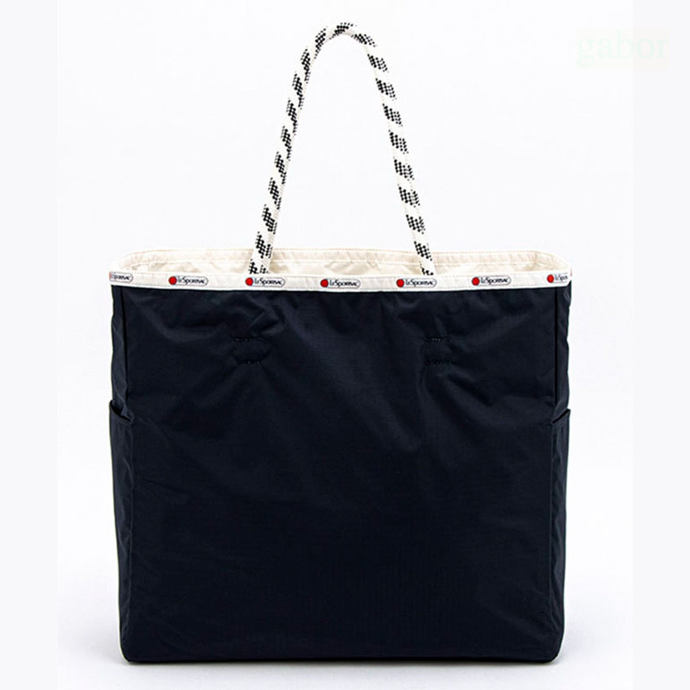 Lesportsac Large Two-Way Tote 大型雙面托特包 送禮-柔霧白, , large