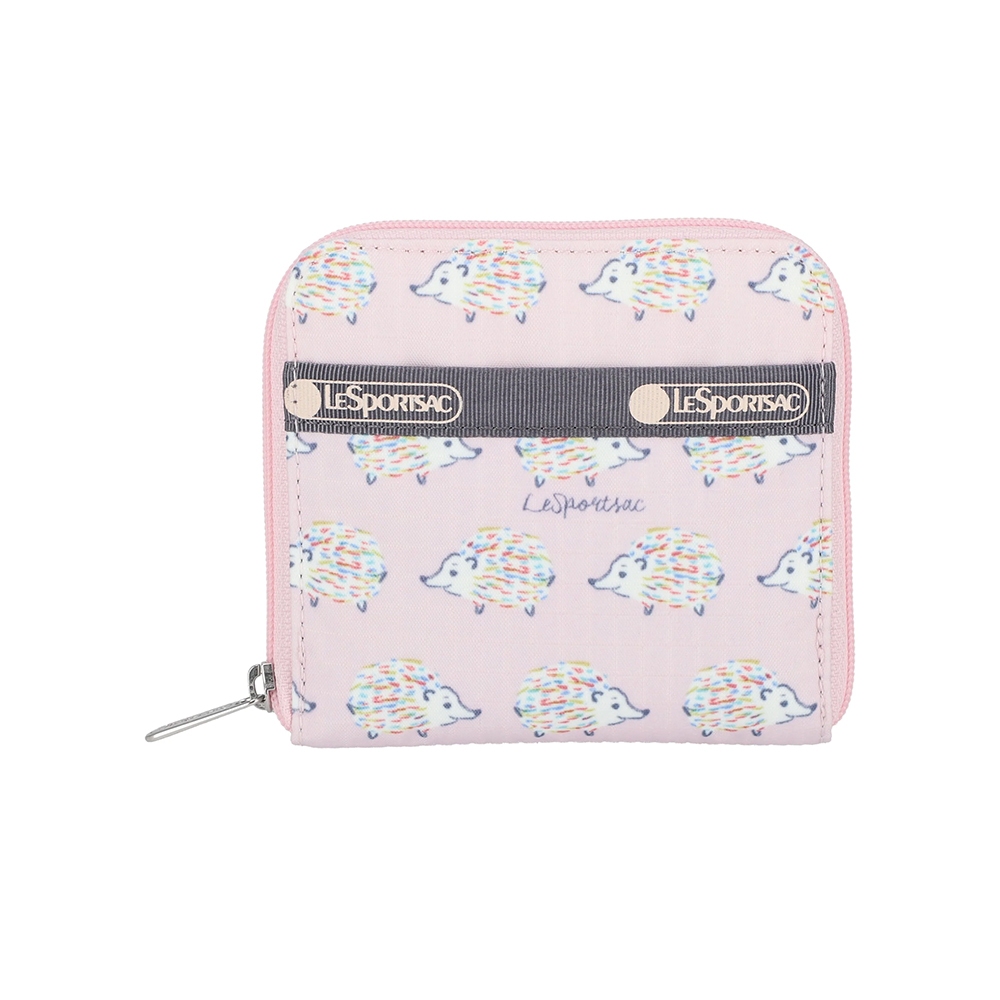 |快速出貨|Lesportsac Compact Zip Wallet 極簡輕薄錢包 - 北國小刺蝟, , large