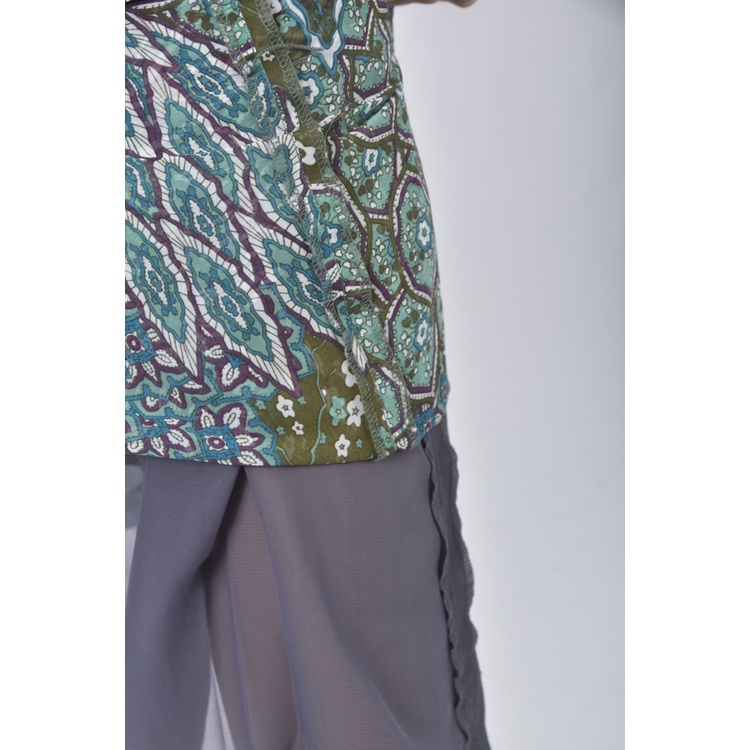 (S) g2000質感綠色綁帶洋裝二手衣, , large