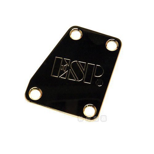 ESP NECK PLATE ESP GO  金色琴頸背板蓋【敦煌樂器】, , large