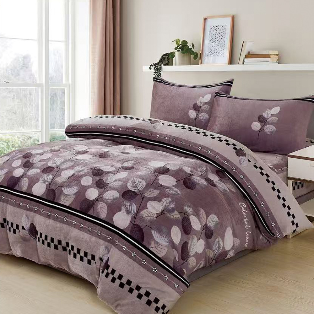 【Galatea葛拉蒂】法蘭絨冬季雙人加大床包四件組 多款任選, , large