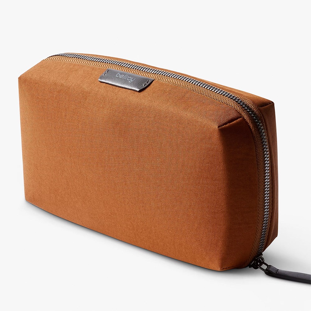 Bellroy Tech Kit 專用3C收納包 隨身包-橘棕色, , large
