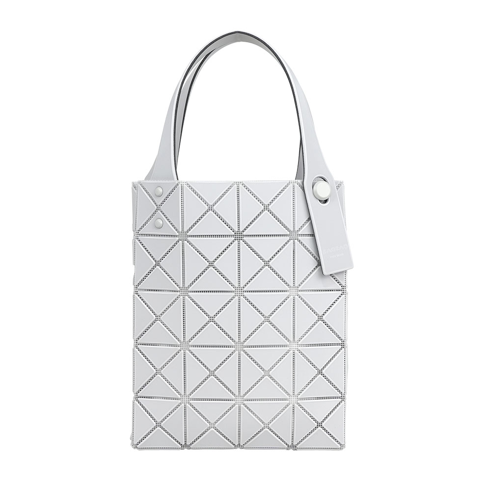 ISSEY MIYAKE BAO BAO Prism Plus 5X4 霧面迷你手提包(淺灰色), , large