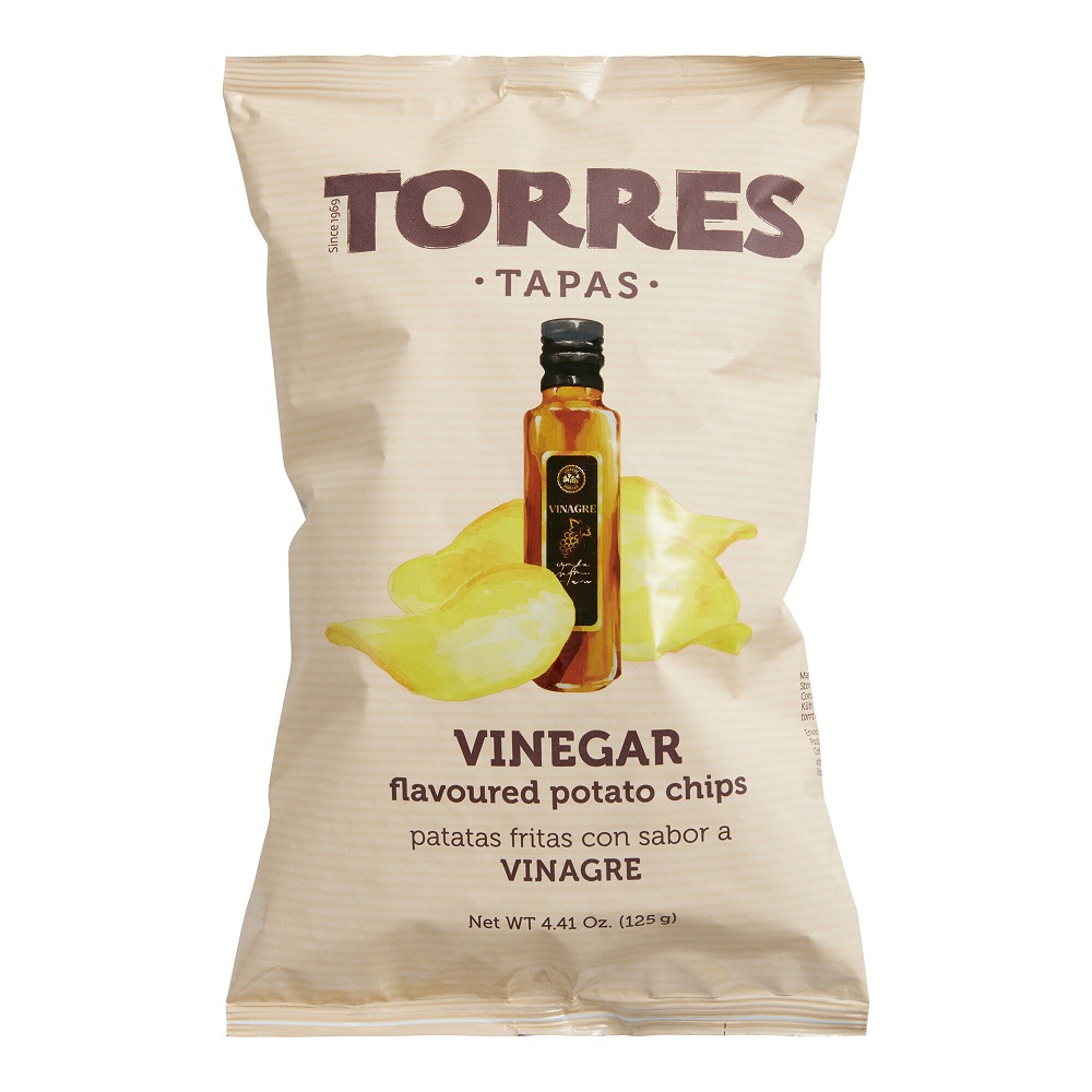 Torres Tapas Vinegar Potato Chips, , large