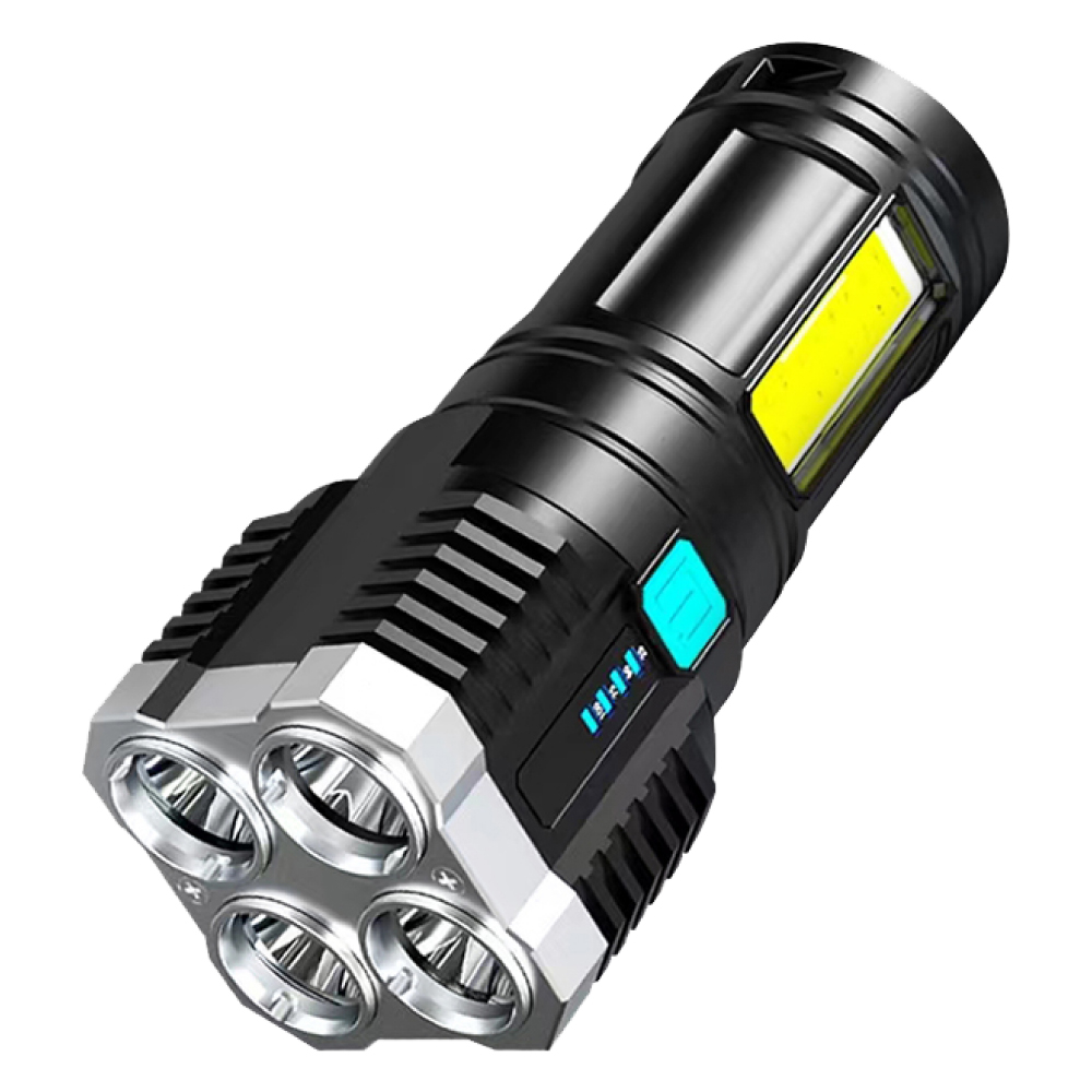 手電筒 強光手電筒 LED手電筒 超強光手電筒 【Ho覓好物】【8851645】USB手電筒 懸掛手電筒, , large