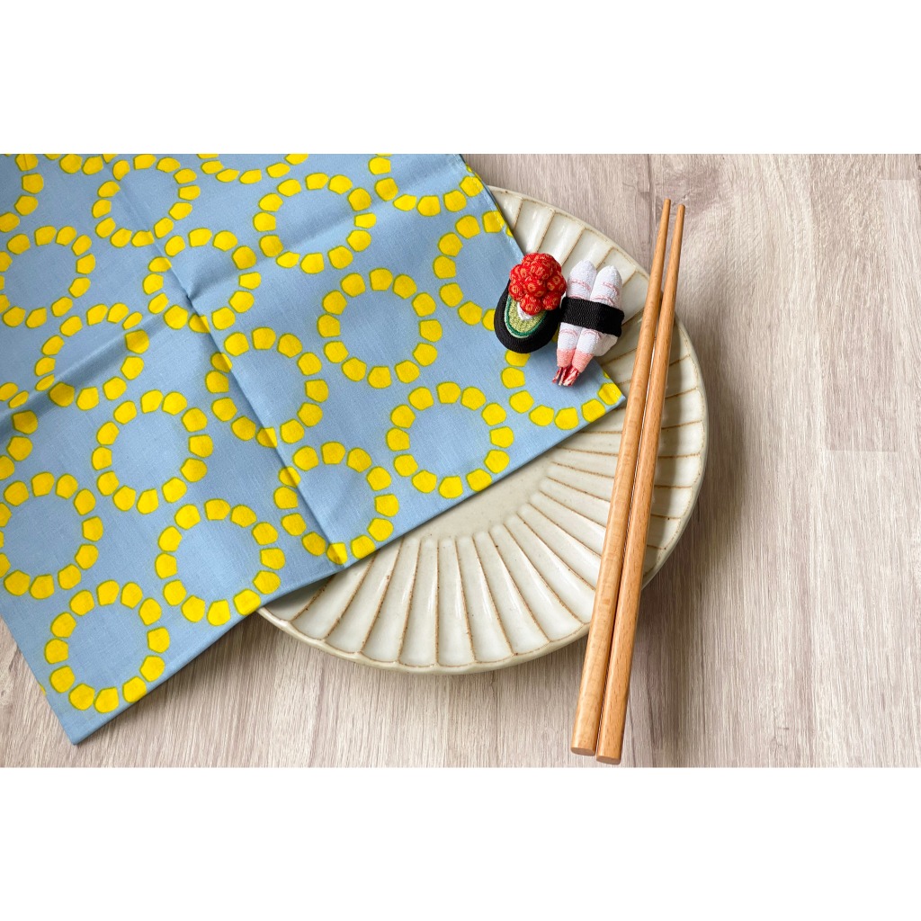 日本製 KAMAWANU Furoshiki 風呂敷/包袱布 全棉 方巾 手巾 多功能手帕 50x50 cm (小玉米), , large