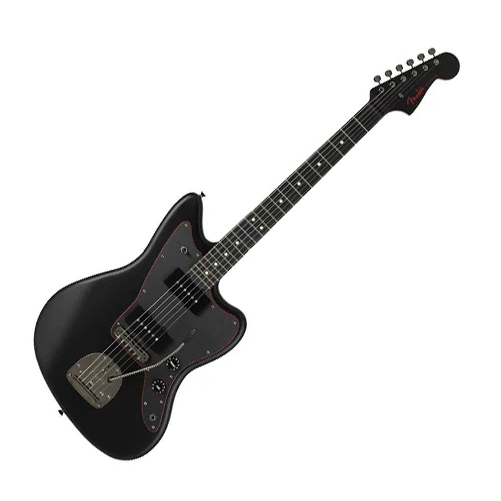 Fender MIJ LTD-25 Jazzmaster RW Noir 電吉他【敦煌樂器】, , large