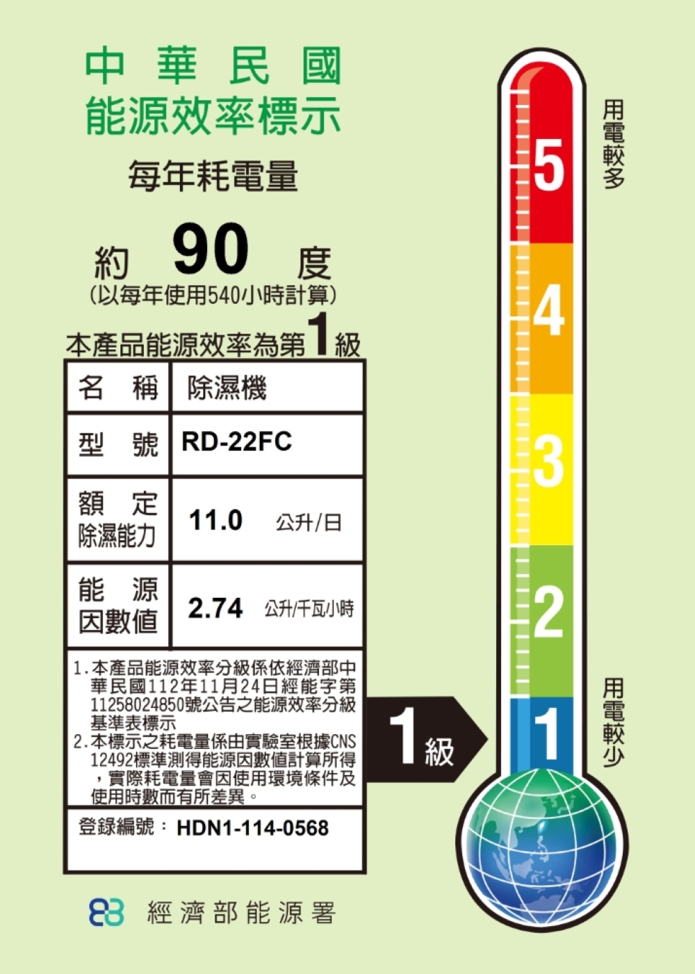 【HITACHI 日立】11公升清淨型除濕機 RD-22FC榮耀紫, , large