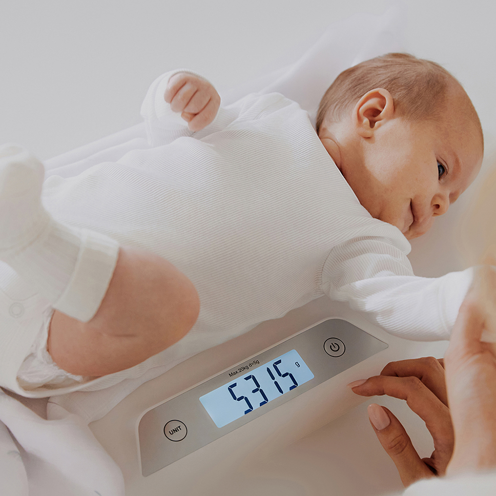 【Lionelo】智能嬰兒數位體重計 Baby Balance (鉑鑽白), , large