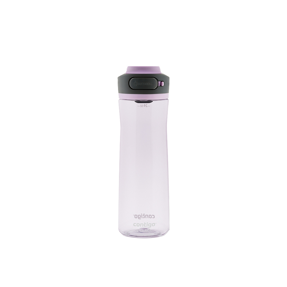 【美國Contigo】Tritan防漏冷水瓶709ml-淺紫(台灣總代理 運動水瓶 水壺), , large