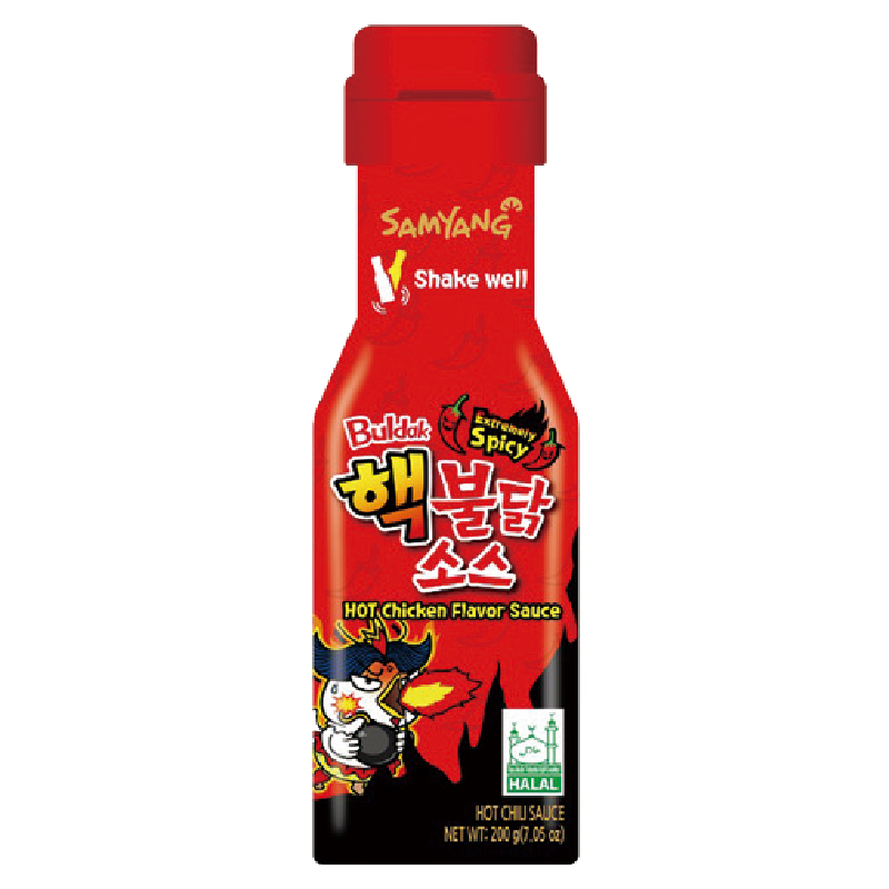 DOUBLE SPICY HOT CHICKEN FLAVOR SAUCE, , large