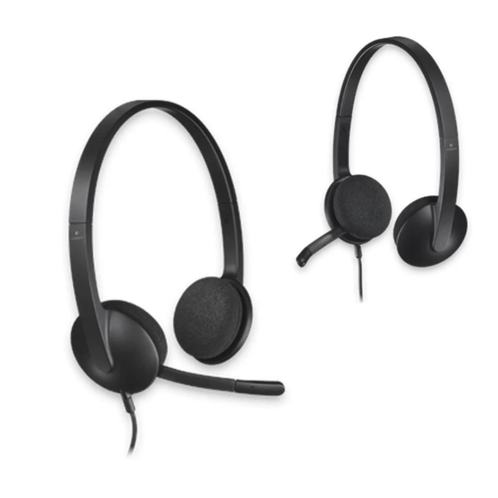 【 Logitech 羅技 】H340 USB 耳機麥克風, , large