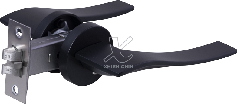 【協進五金】房間水平鎖+輔助鎖(右) 鎳拉絲