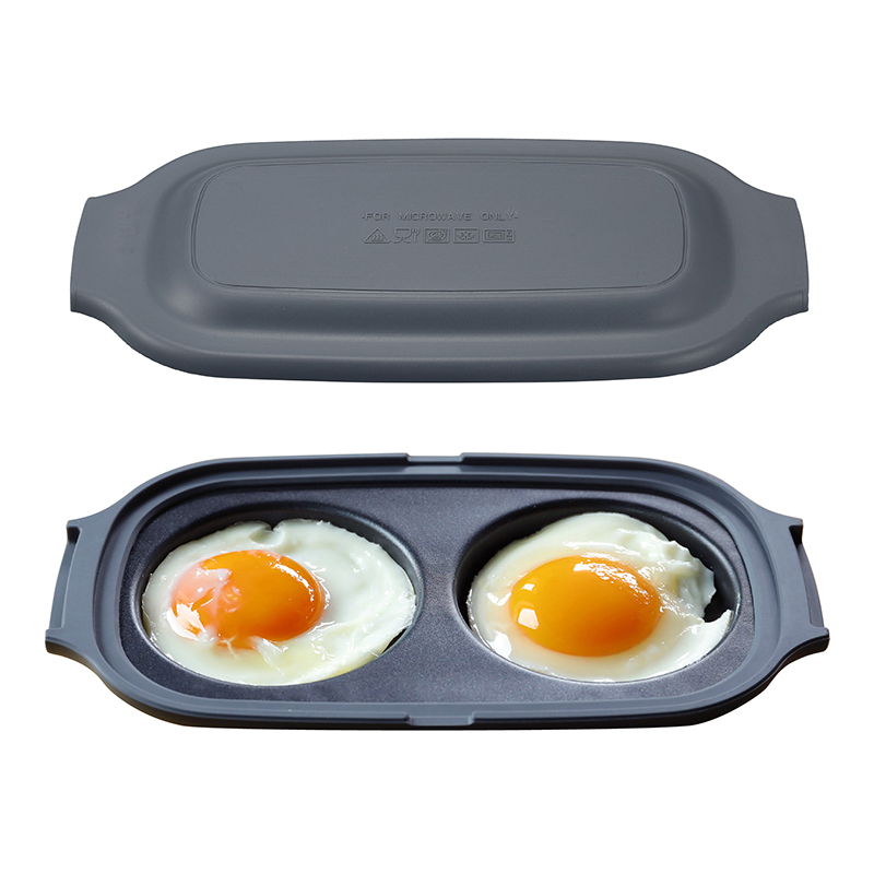 MICROWAVE GRILL PLATE FOR FRIED EGG, , large