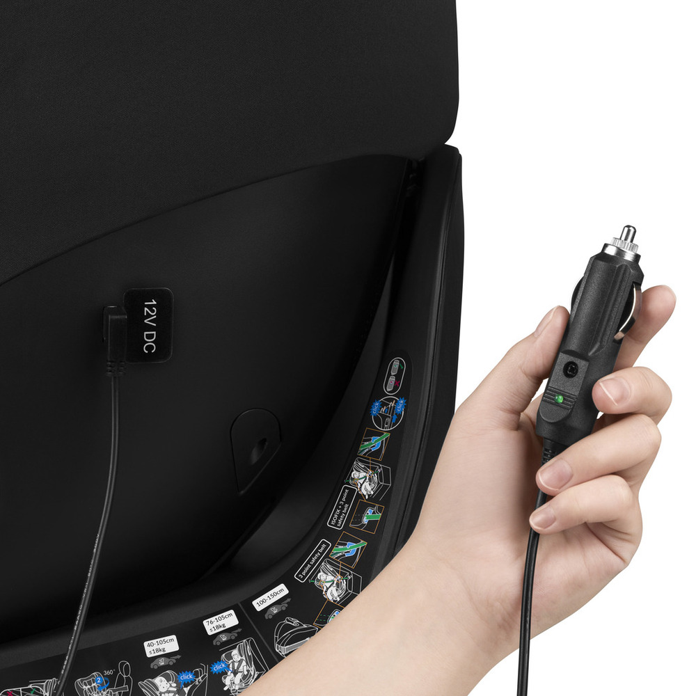 【Lionelo】0~12歲長效瞬冷型嬰幼童汽座 Braam Air i-Size (典雅黑), , large